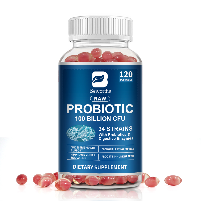 1-4 Bottles Probiotics Digestive Enzymes 100 Billion CFU Potency Immune Health - Picture 11 of 14