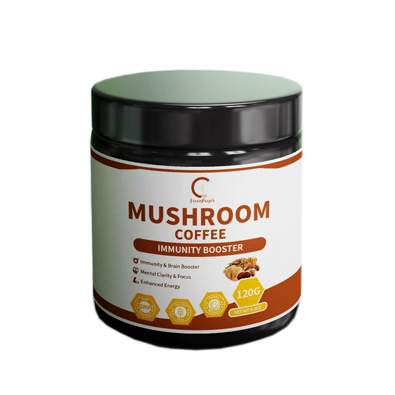 120G Mushroom Coffee Powder- Lions Mane Chaga Reishi Immunity Brain Booster