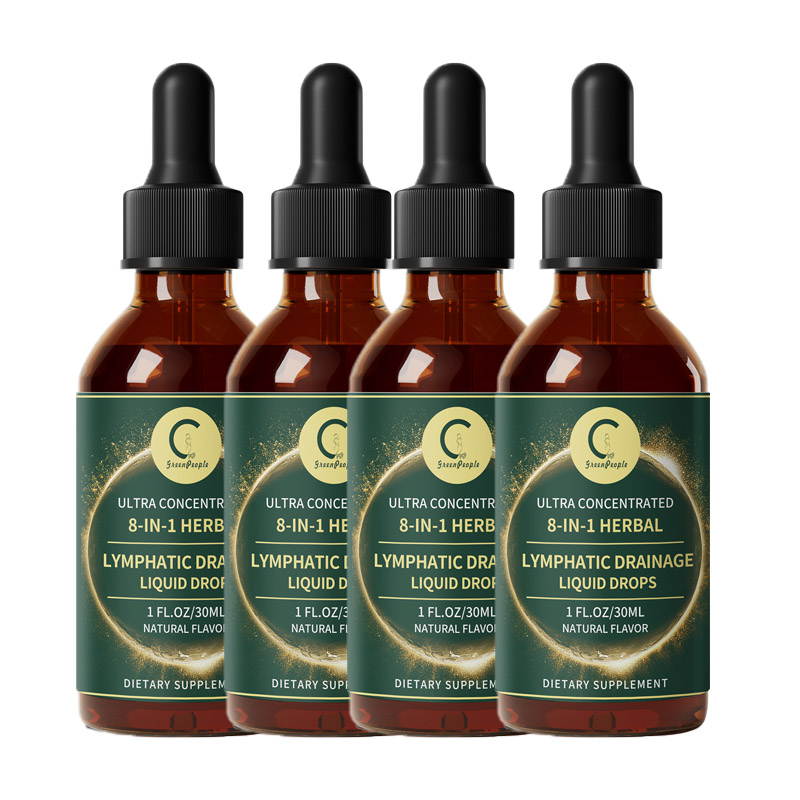 Gotas de drenaje linfático orgánicas de 1-4 botellas - limpieza linfática a base de hierbas 30 ml - Imagen 10 de 10