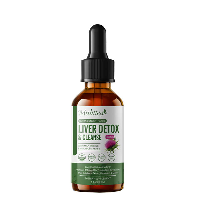 Liver Cleanse Detox & Repair Supplement Natural Liver Support Liquid Drops