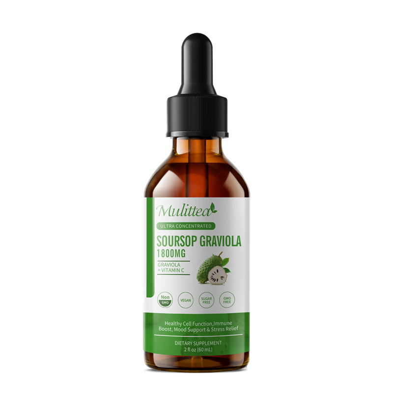 Soursop Leaves Extract Liquid Drop for Energy, Skin, Immune & Gut Health