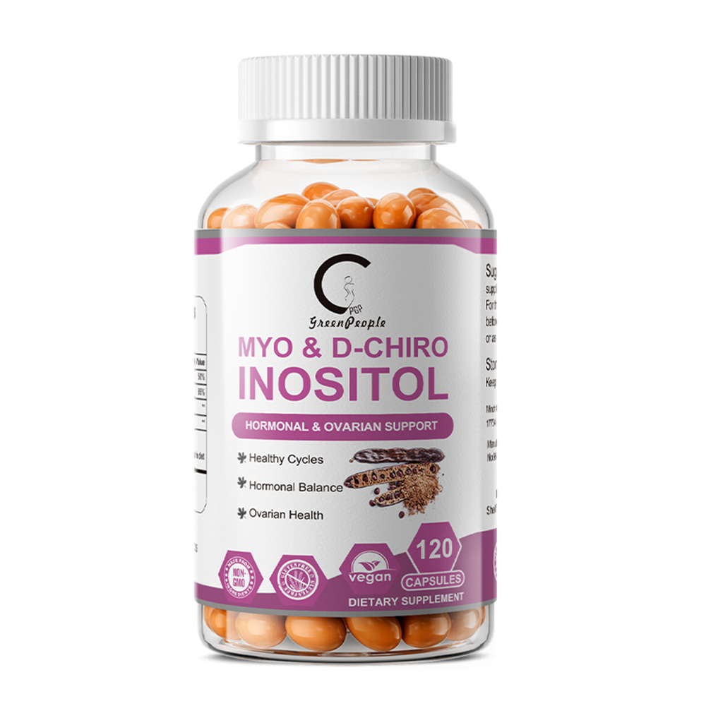 Myo-Inositol & D-Chiro Inositol for Hormone Balance for Women 120 Softgels