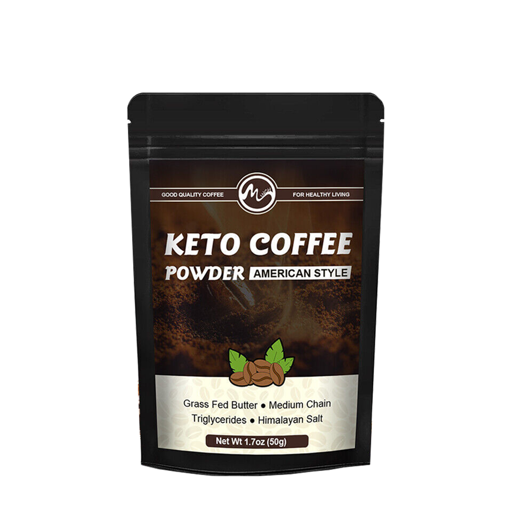 Keto Coffee Powder with MCT – Low-Carb Instant Energy & Focus Support