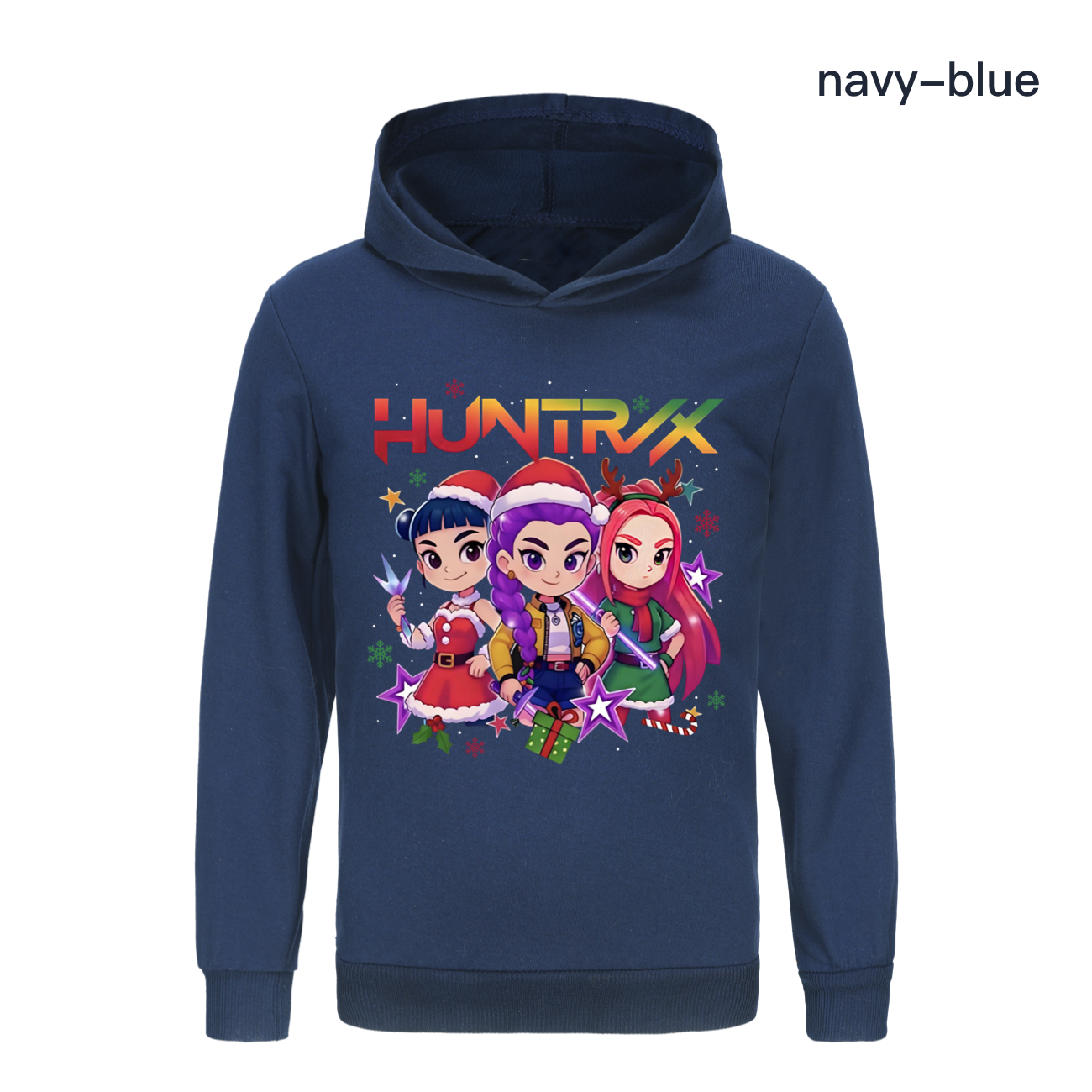 Kids Girls Devil Hunters Christmas Hoodie Kpop Casual Sweatshirt Top Xmas Gifts - Picture 46 of 52
