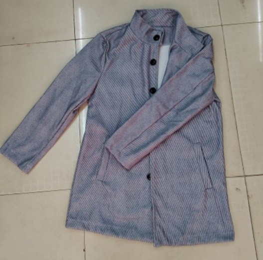 Mens Long Sleeve Outwear Wool Lapel Business Formal Jacket Blazer Coat  Overcoat