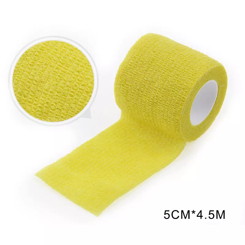 Pets Vet Wrap Self-Adhesive Elastic Cohesive Dog Bandage Injury Wrap Tape Wrist