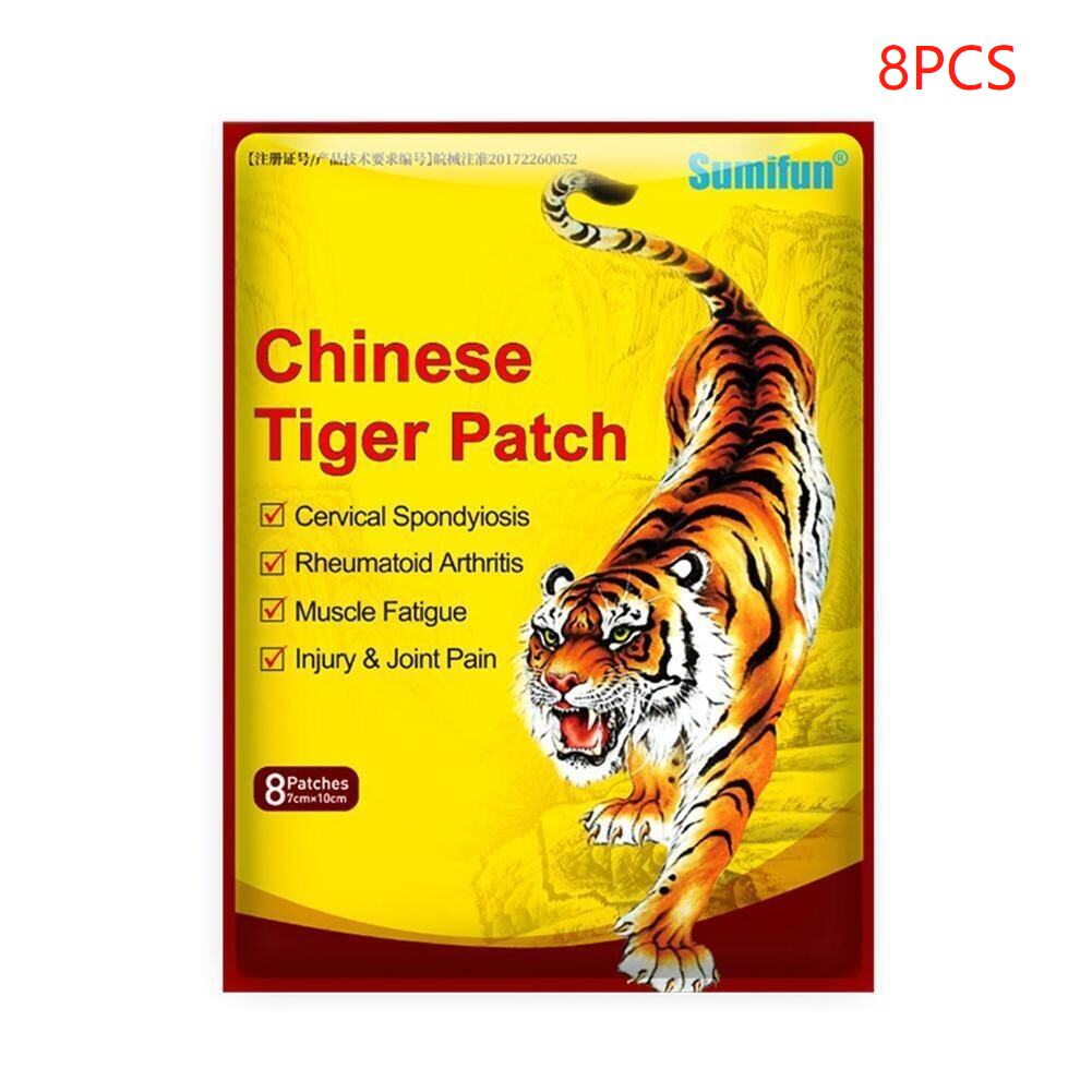 80X Tiger Patch Chinese Medical Back Heat Pain-Relief Plaster Pad Balm Arthritis - Picture 15 of 20