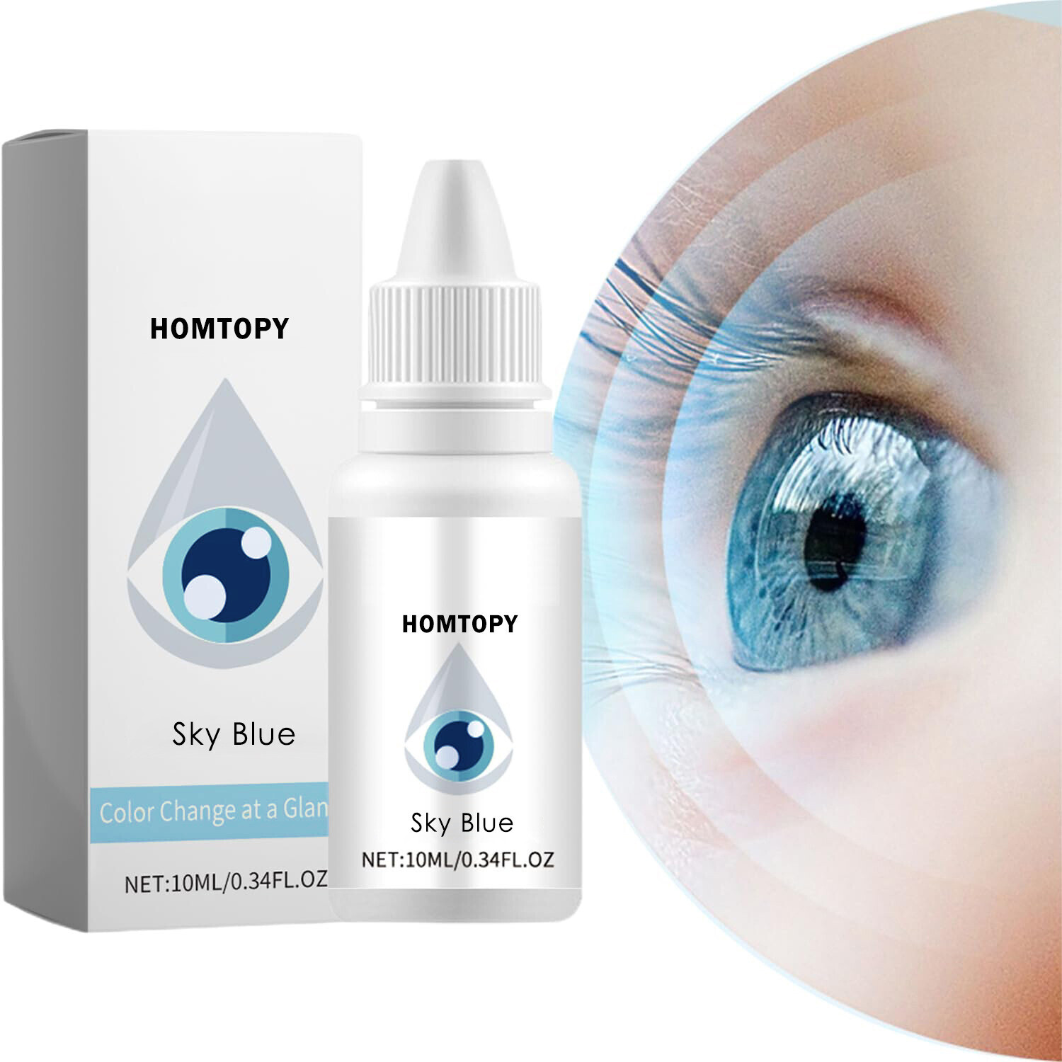 10ml Color Changing Eye Drops, Change Eye Color, Brighten Safe HOT - Picture 16 of 18