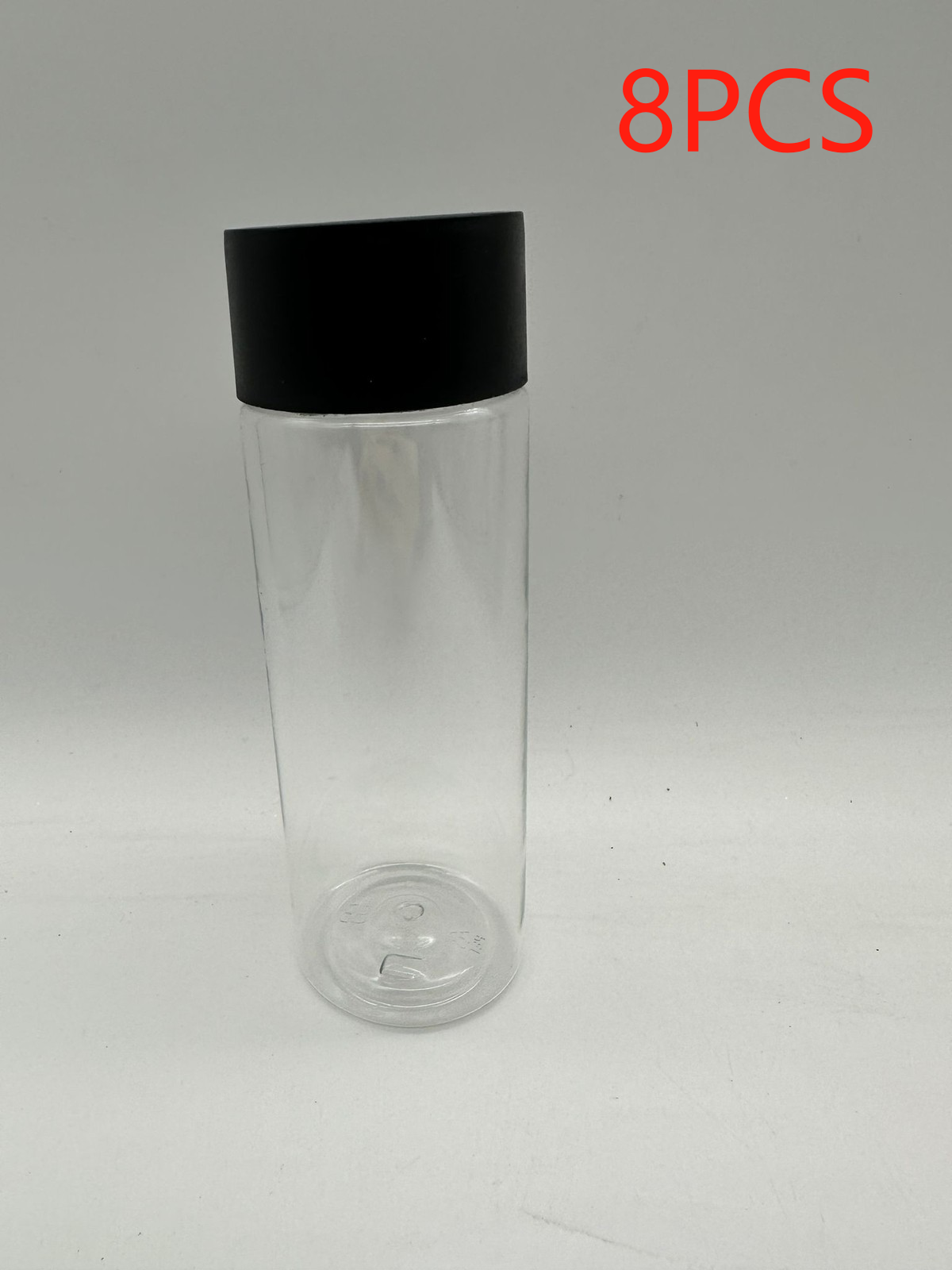 1-12PCS Plastic Empty Bottles with Lids PET Juice Bottles 300ML Clear Bottle - Picture 18 of 19