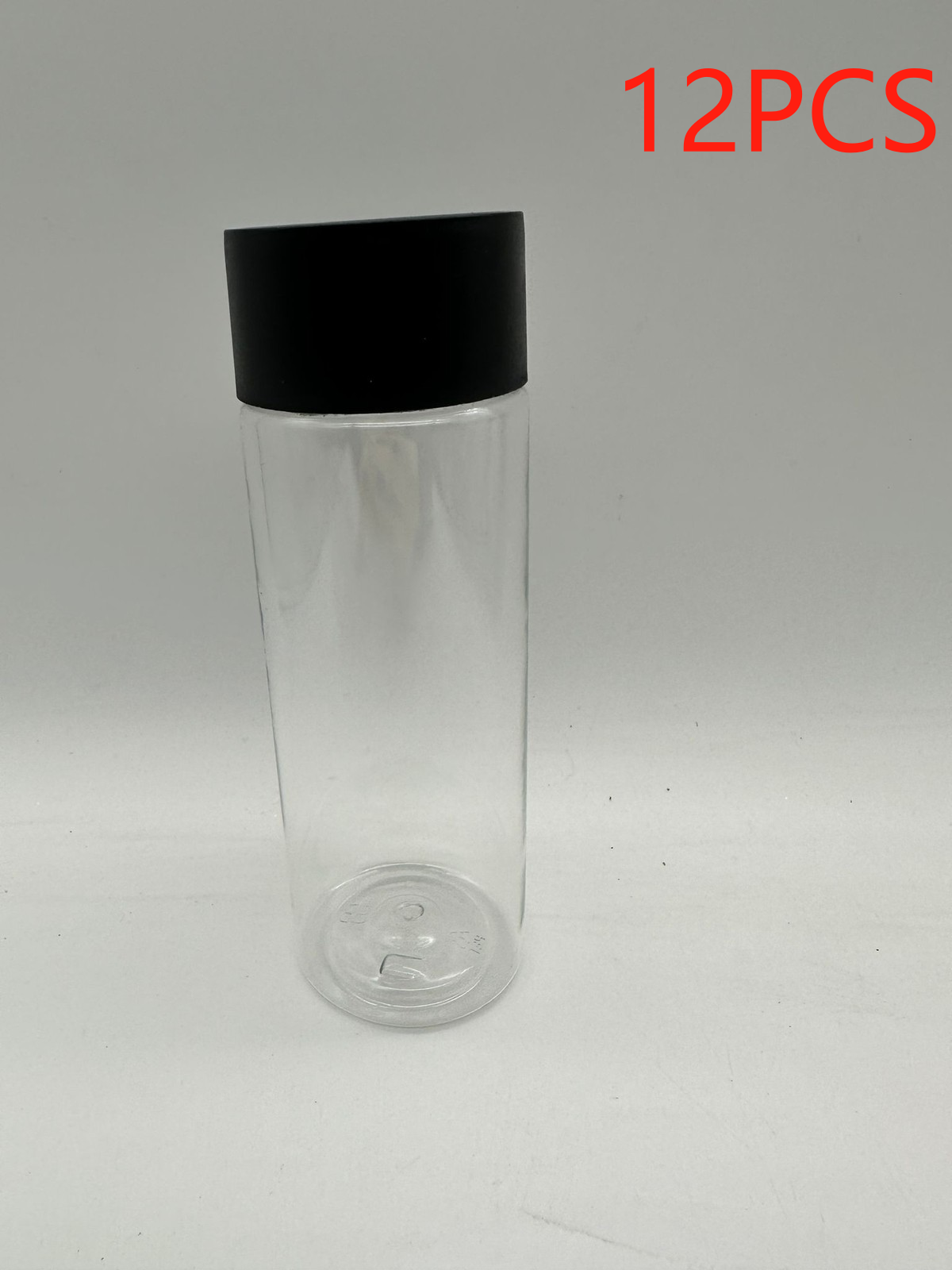 1-12PCS Plastic Empty Bottles with Lids PET Juice Bottles 300ML Clear Bottle - Picture 19 of 19