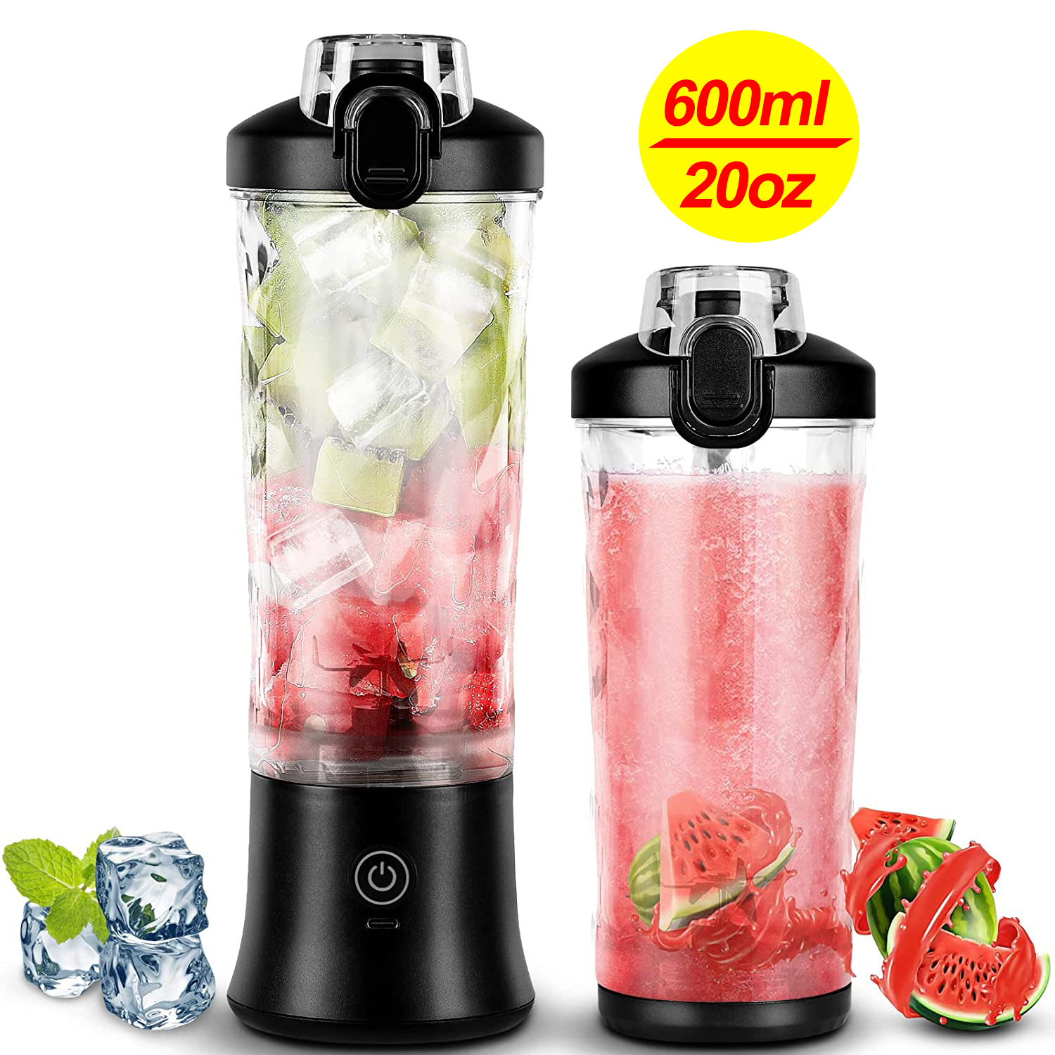 20Oz Portable Blender, 240W Electric Juicer Blender C