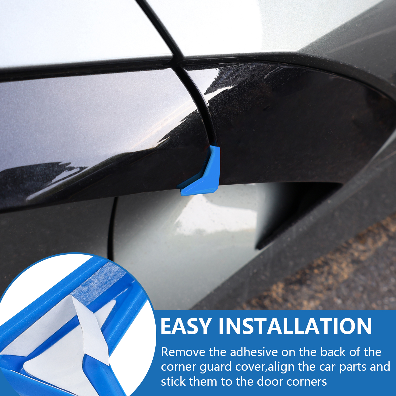 Anti-Collision Vehicle Door Corner Protector for Chevrolet Corvette C8 2020-2024 - Picture 25 of 25