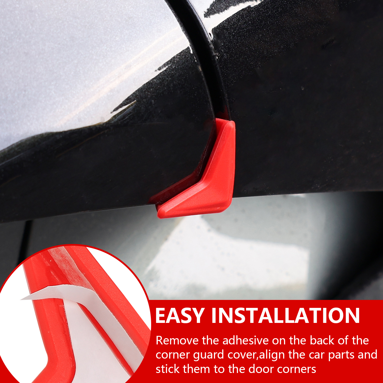 Anti-Collision Vehicle Door Corner Protector for Chevrolet Corvette C8 2020-2024 - Picture 9 of 25