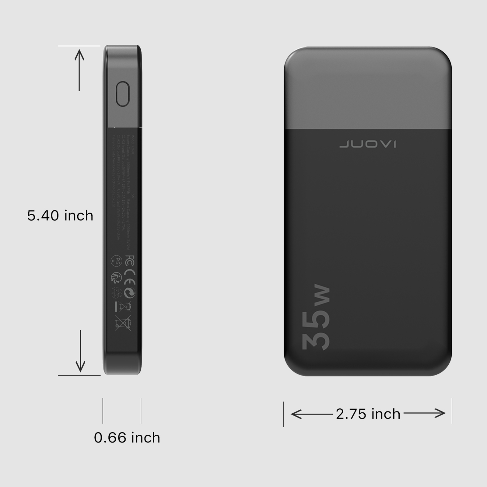Power Bank Slim Portable Fast Charger External Battery USB For Cell Phone Tablet Power Bank Slim Portable Fast Charger External Battery USB For Cell Phone Tablet