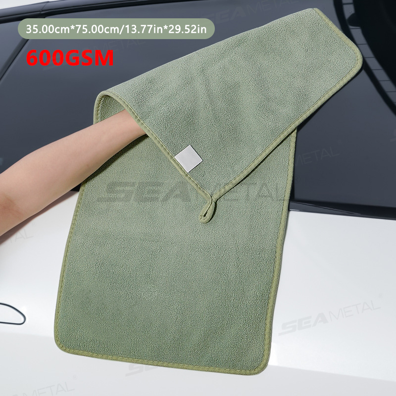 600GSM Microfiber Car Wash Drying Towel Auto Detailing Cleaning Cloth No Scratch - Picture 9 of 11