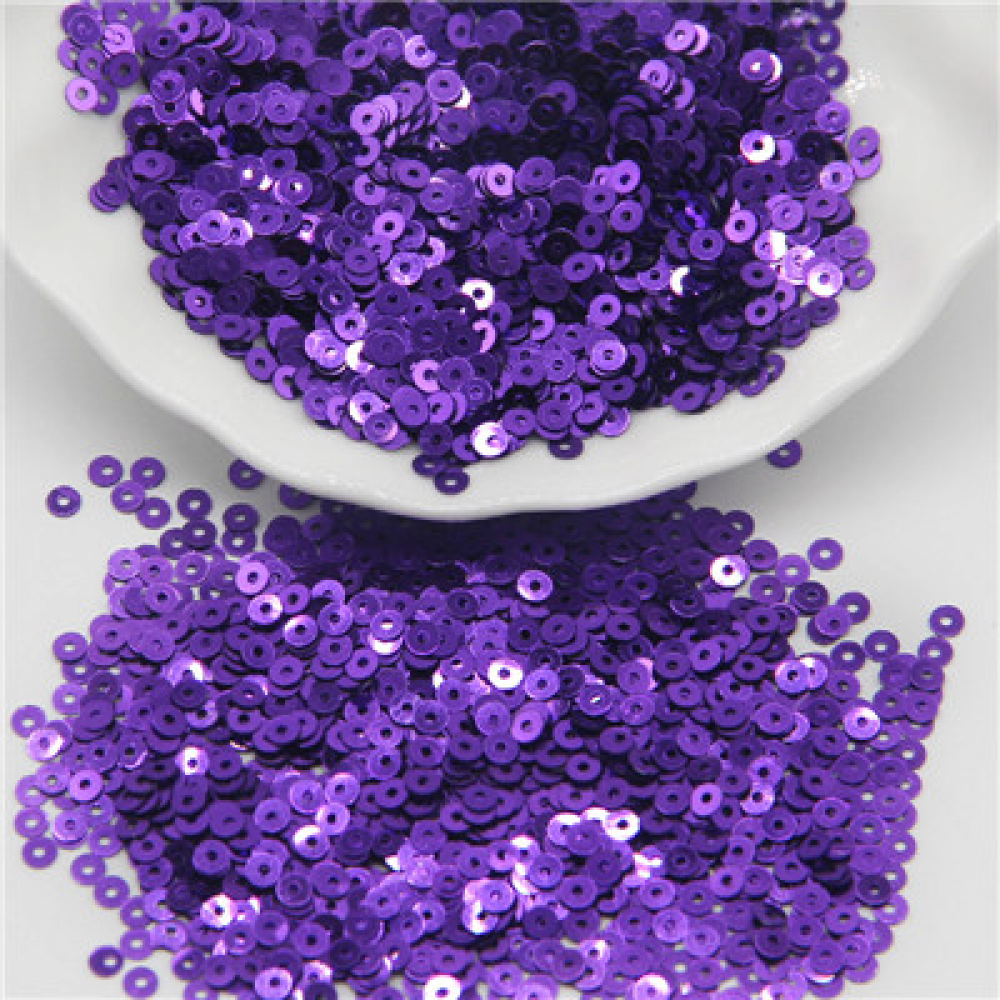 Sequin Paillette 6mm 3D Cup Plum Blossom Flower Sequins Sewing Craft  Embellishment Women Garments Sewing Accessories 50g : : Home