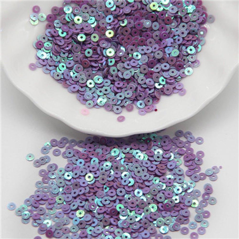 3/4/5/6mm Flat Round Sequins for Crafts, Sewing, and Clothing Decoration - Picture 30 of 34