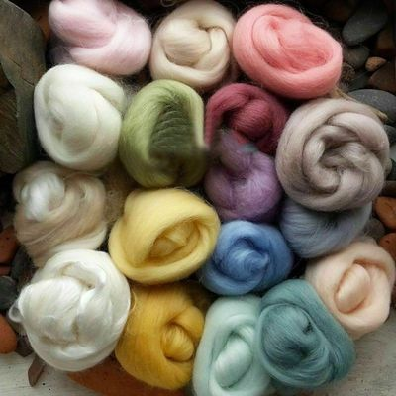 Wool Felt Kit Handmade Needle Felting Kit Starter Kit Felting Fabric - Picture 35 of 38