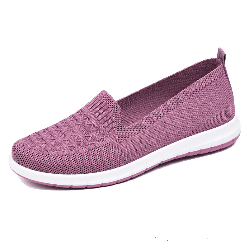 Ladies Casual Shoes Sneakers Slip On Comfort Flat Loafers Walking