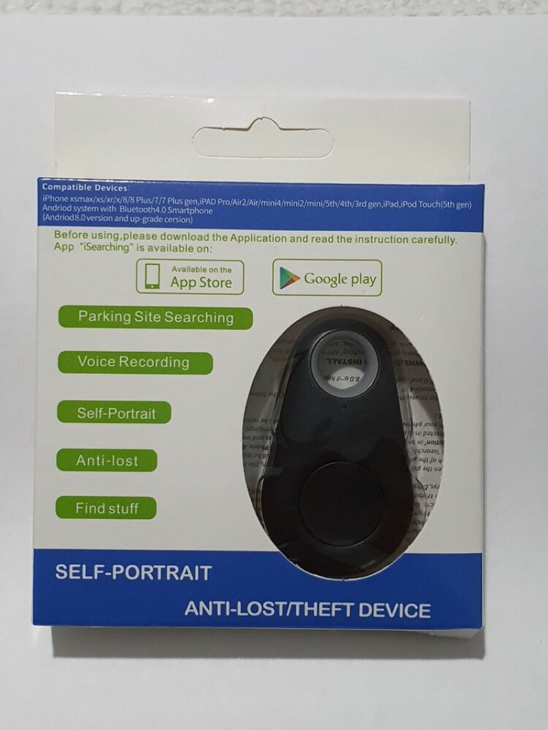 SMART MINI WATERPROOF Bluetooth Tag Tracker for Pet Dog Keys Wallet Bag