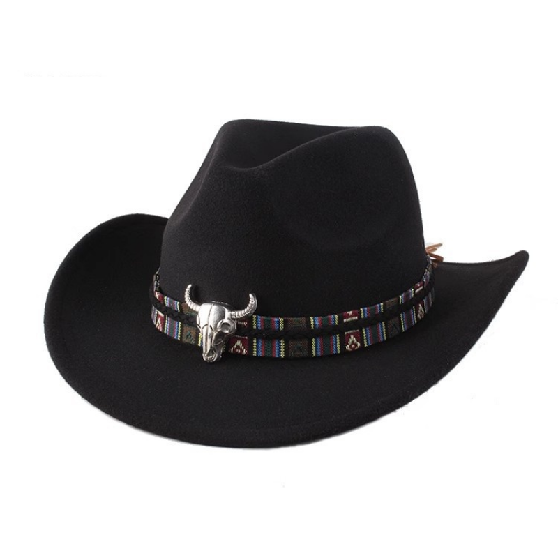 Womens Mens Hat Cowgirl Cowboy Wild West Hats Western Headwear Wide Brim Cap UK - Picture 4 of 31