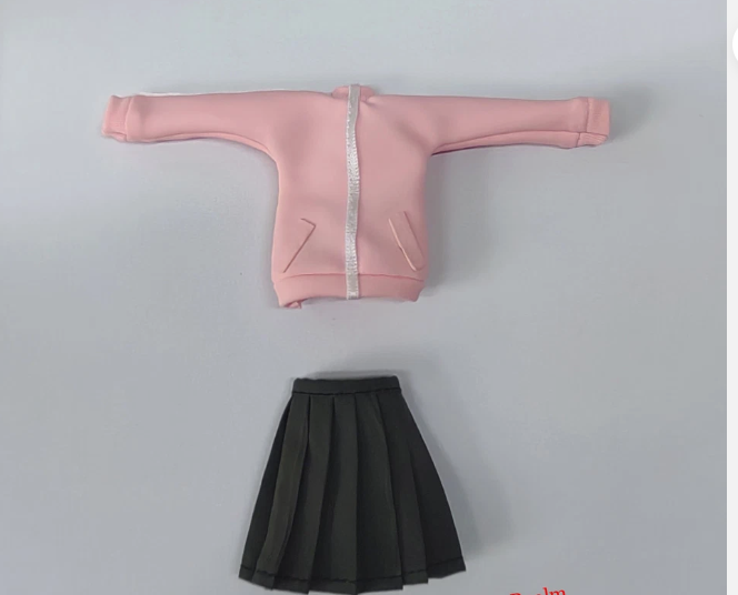 Juego de ropa personalizado 1/12 para figura de acción Gotoh Hitori de 6"" 30 MP (sin figura) - Imagen 12 de 14