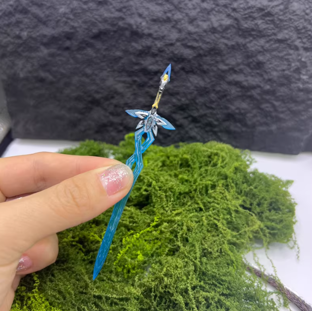 Length 1/12 Scale Sword Weapon Model 4 for 6" Action Figure - Picture 11 of 11