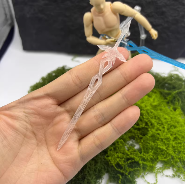 Length 1/12 Scale Sword Weapon Model 4 for 6" Action Figure - Picture 10 of 11