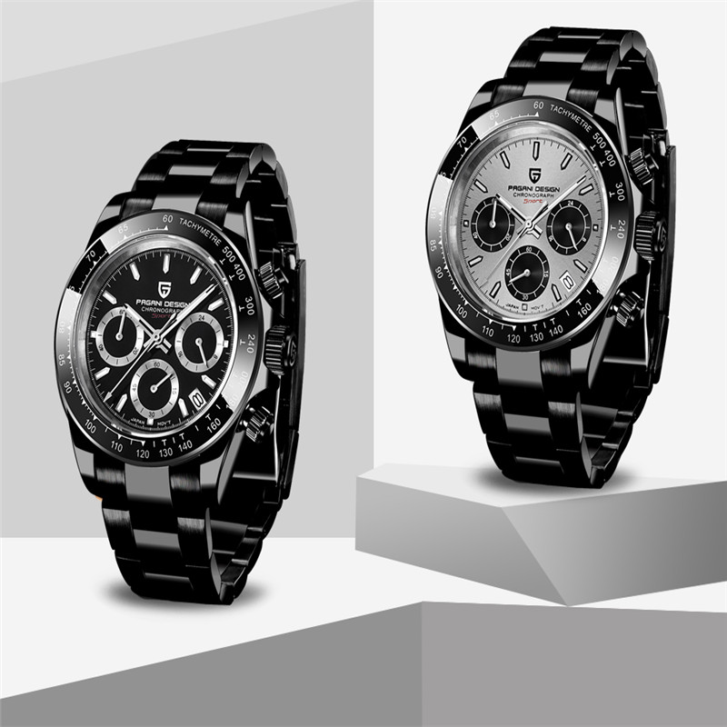Rollstimi Pagani Design Pd1718 Reloj Cronógrafo De Hombre Vk | Meses