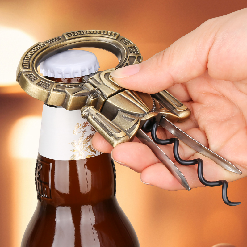 Ah-So Old Wine Opener Two-Prong Cork Puller Remover Multifunction