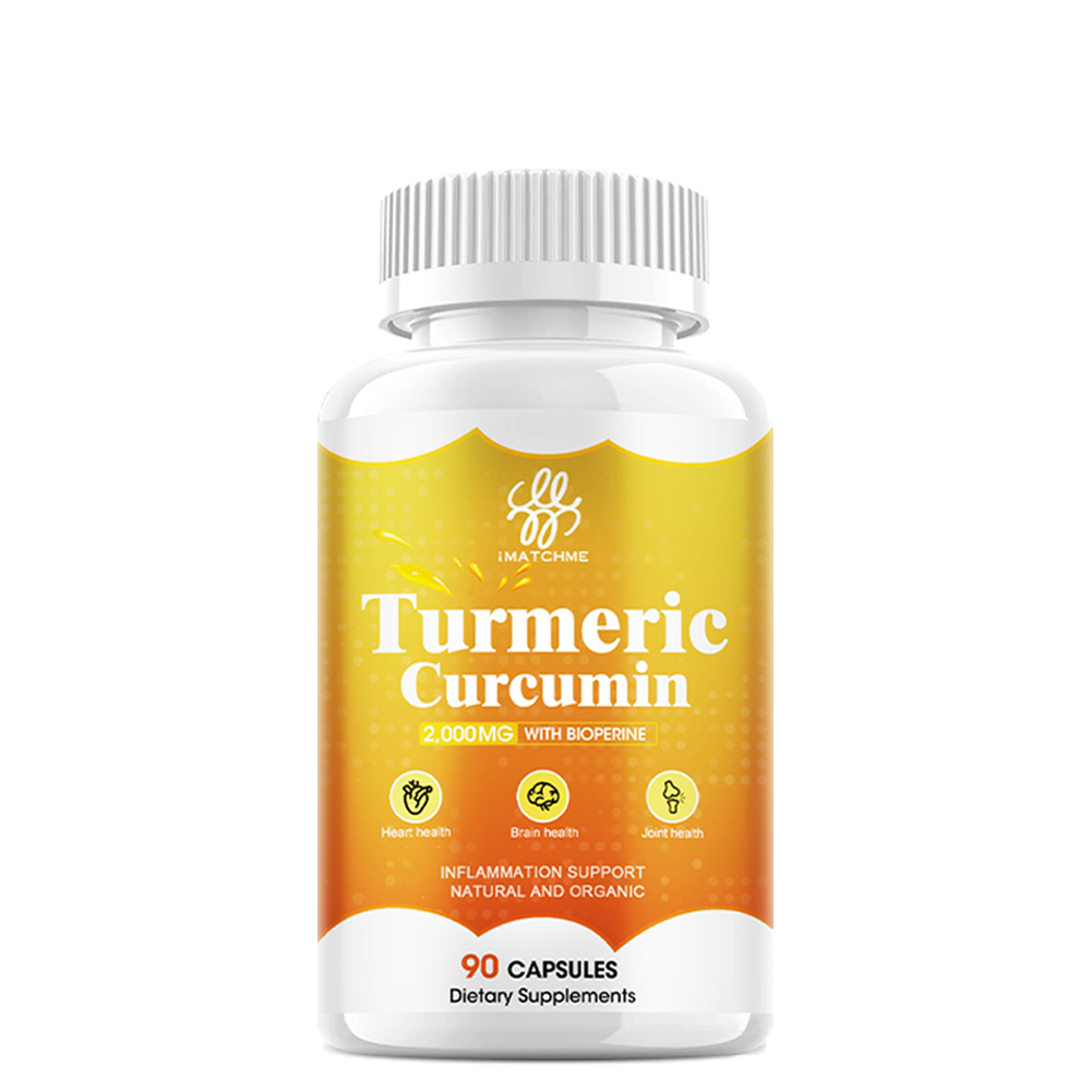 Turmeric Curcumin 2000mg With Pepper Joint Pain Relief, Maxx Strength Capsules