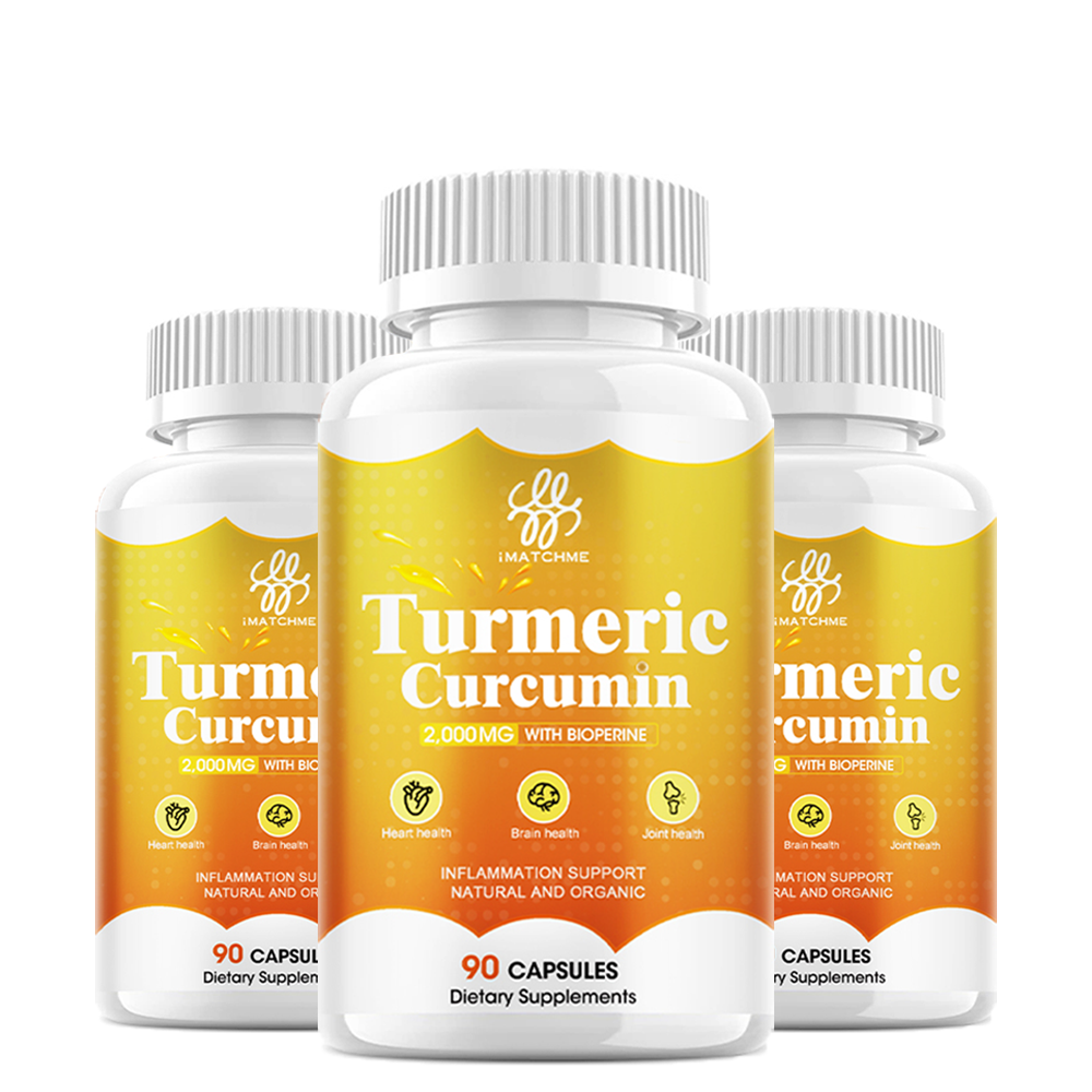 Turmeric Curcumin 2000mg With Pepper Joint Pain Relief, Maxx Strength Capsules