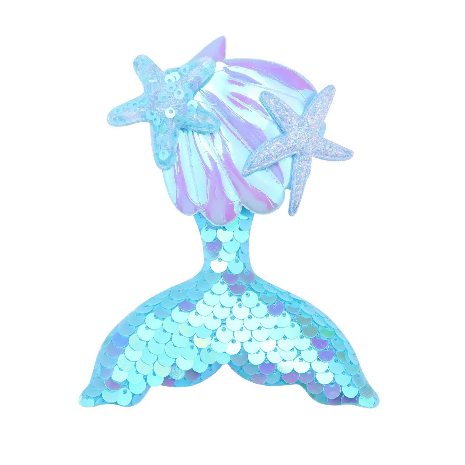 Kids Girls Lovely Ariel Mermaid Costume Cosply Princess Party Fancy Dress Up - Picture 30 of 30
