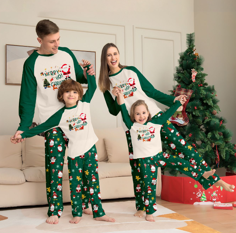 2024 Family Matching Christmas Pyjamas Dog Adult Kids Nightwear Pajamas Pjs Set - Picture 51 of 54