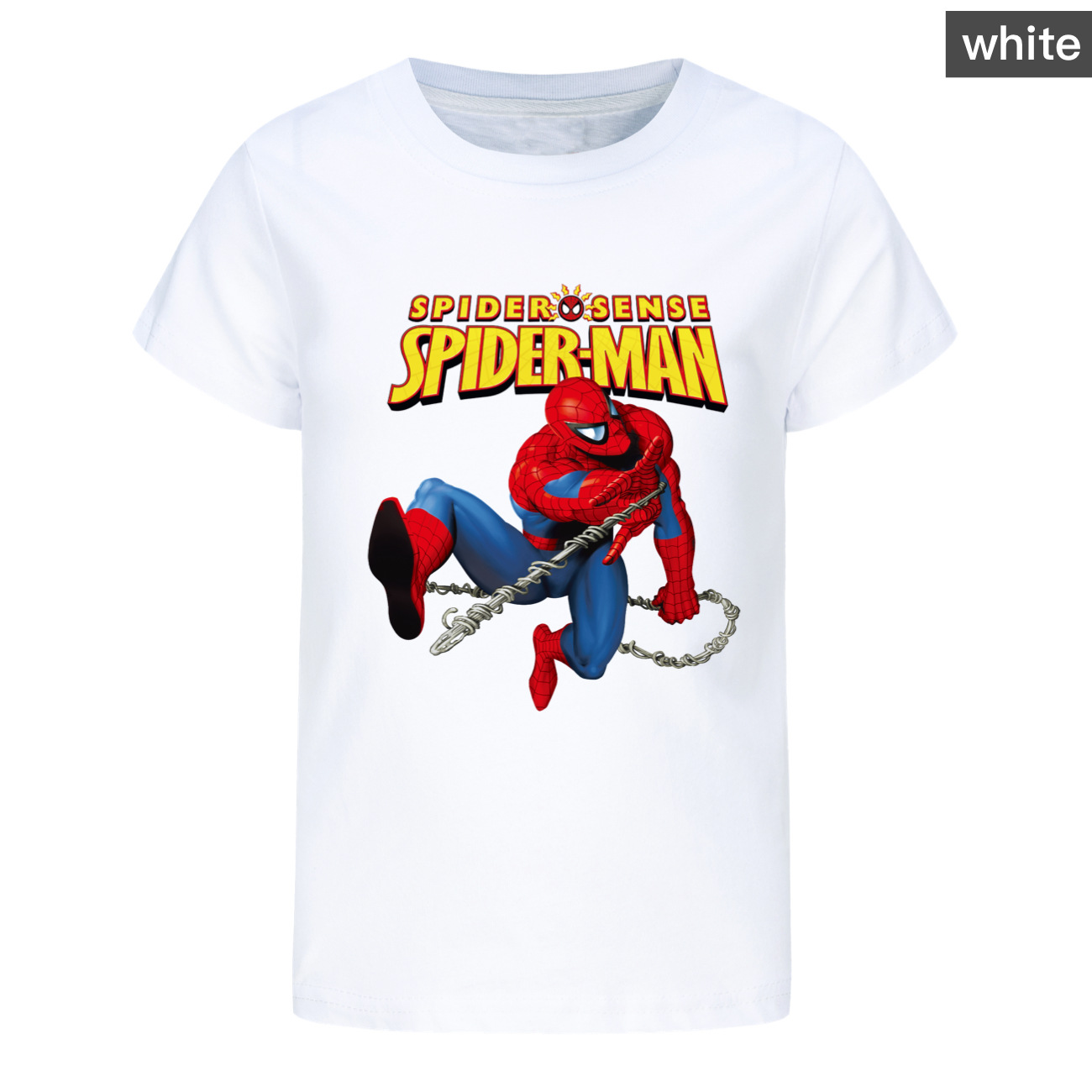 New Kids Boys Spiderman Summer Short Sleeve T-shirt Casual Tops Tee 2-13 Year UK - Picture 46 of 57