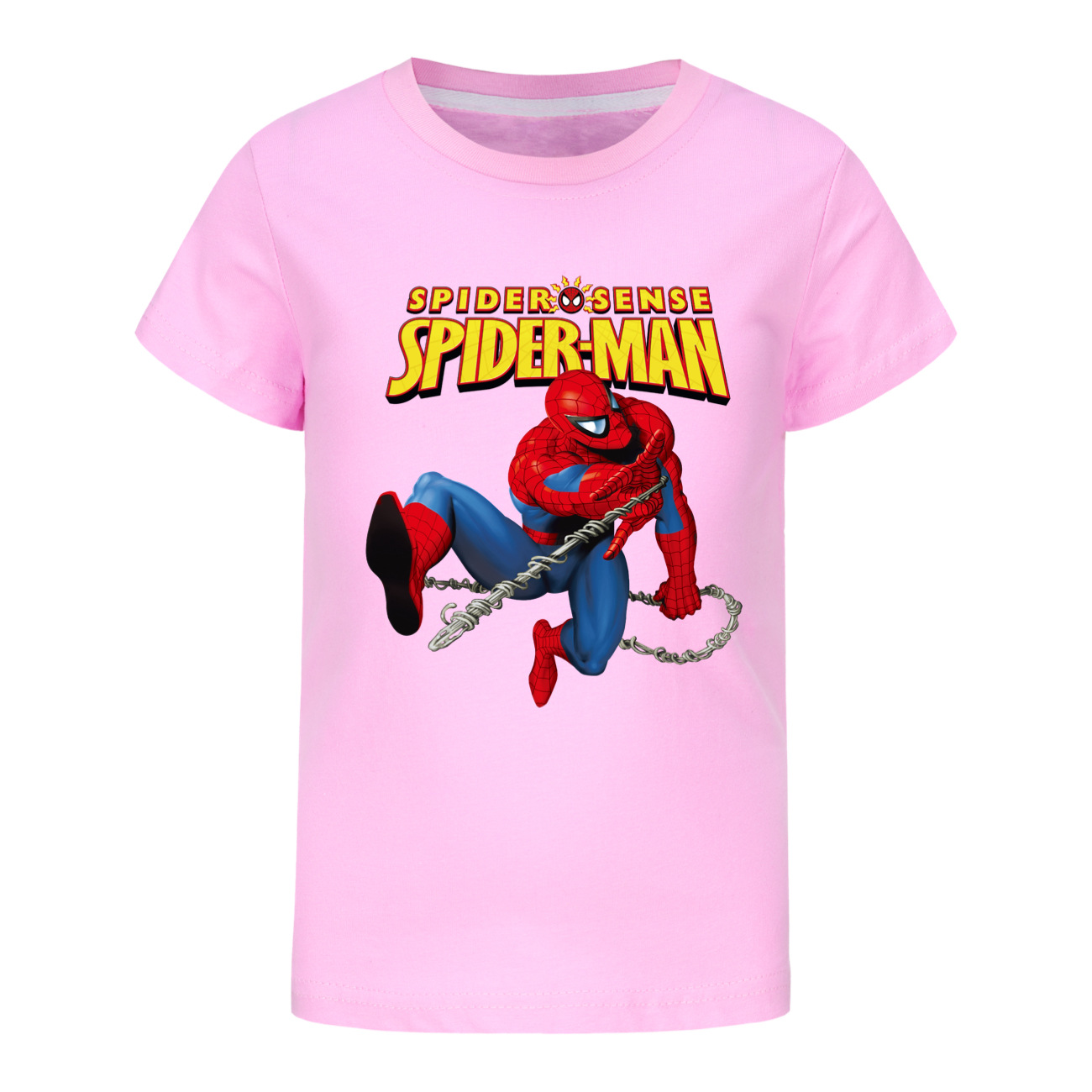 New Kids Boys Spiderman Summer Short Sleeve T-shirt Casual Tops Tee 2-13 Year UK - Picture 39 of 57