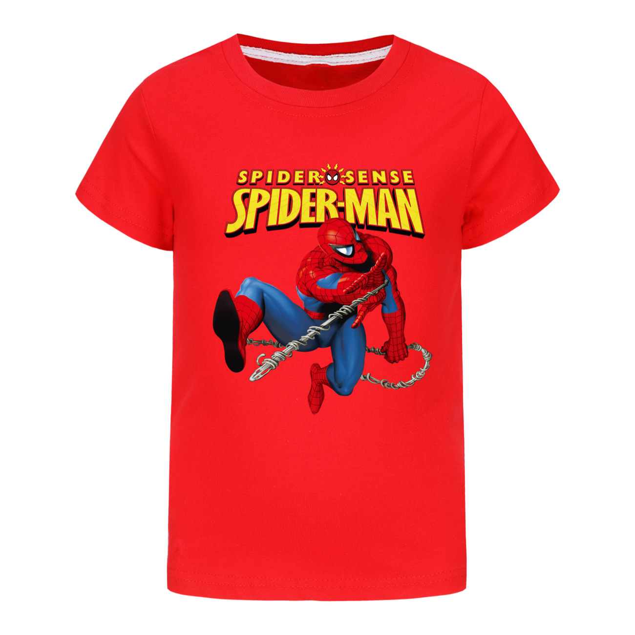 New Kids Boys Spiderman Summer Short Sleeve T-shirt Casual Tops Tee 2-13 Year UK - Picture 42 of 57
