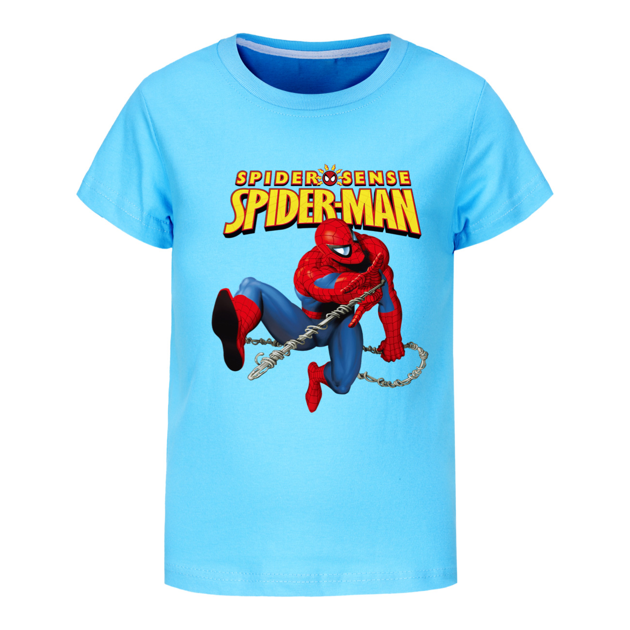 New Kids Boys Spiderman Summer Short Sleeve T-shirt Casual Tops Tee 2-13 Year UK - Picture 36 of 57