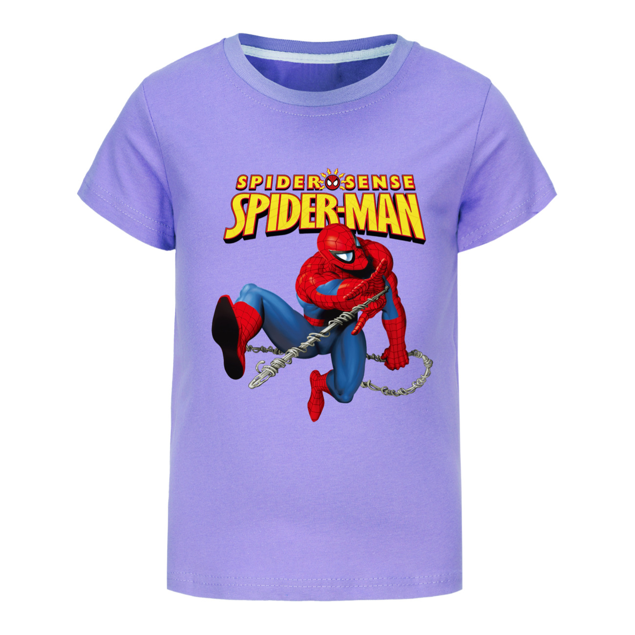 New Kids Boys Spiderman Summer Short Sleeve T-shirt Casual Tops Tee 2-13 Year UK - Picture 40 of 57