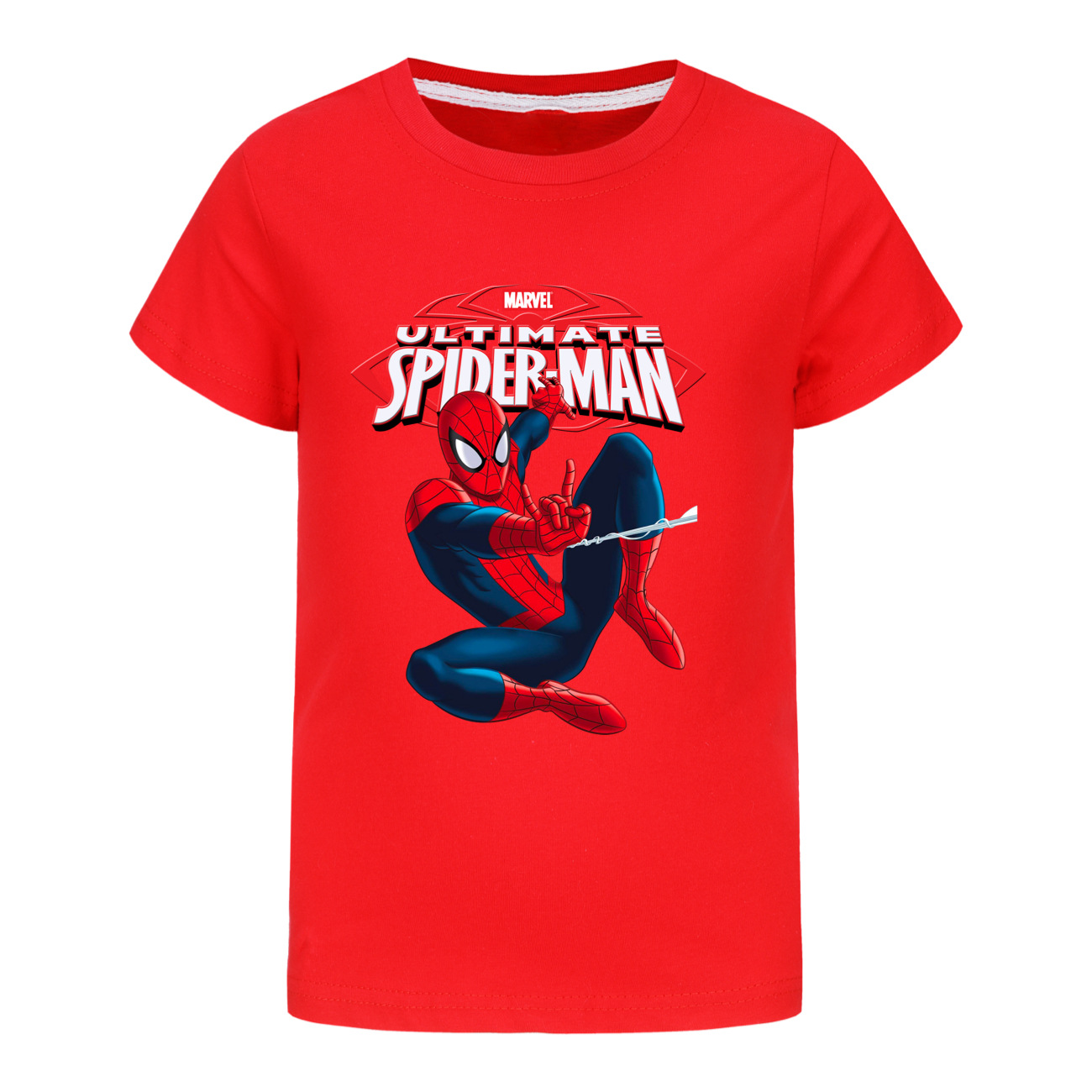 New Kids Boys Spiderman Summer Short Sleeve T-shirt Casual Tops Tee 2-13 Year UK - Picture 52 of 57