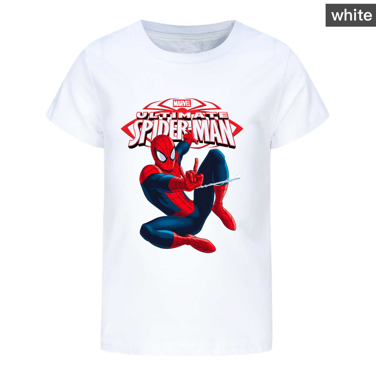 New Kids Boys Spiderman Summer Short Sleeve T-shirt Casual Tops Tee 2-13 Year UK - Picture 56 of 57