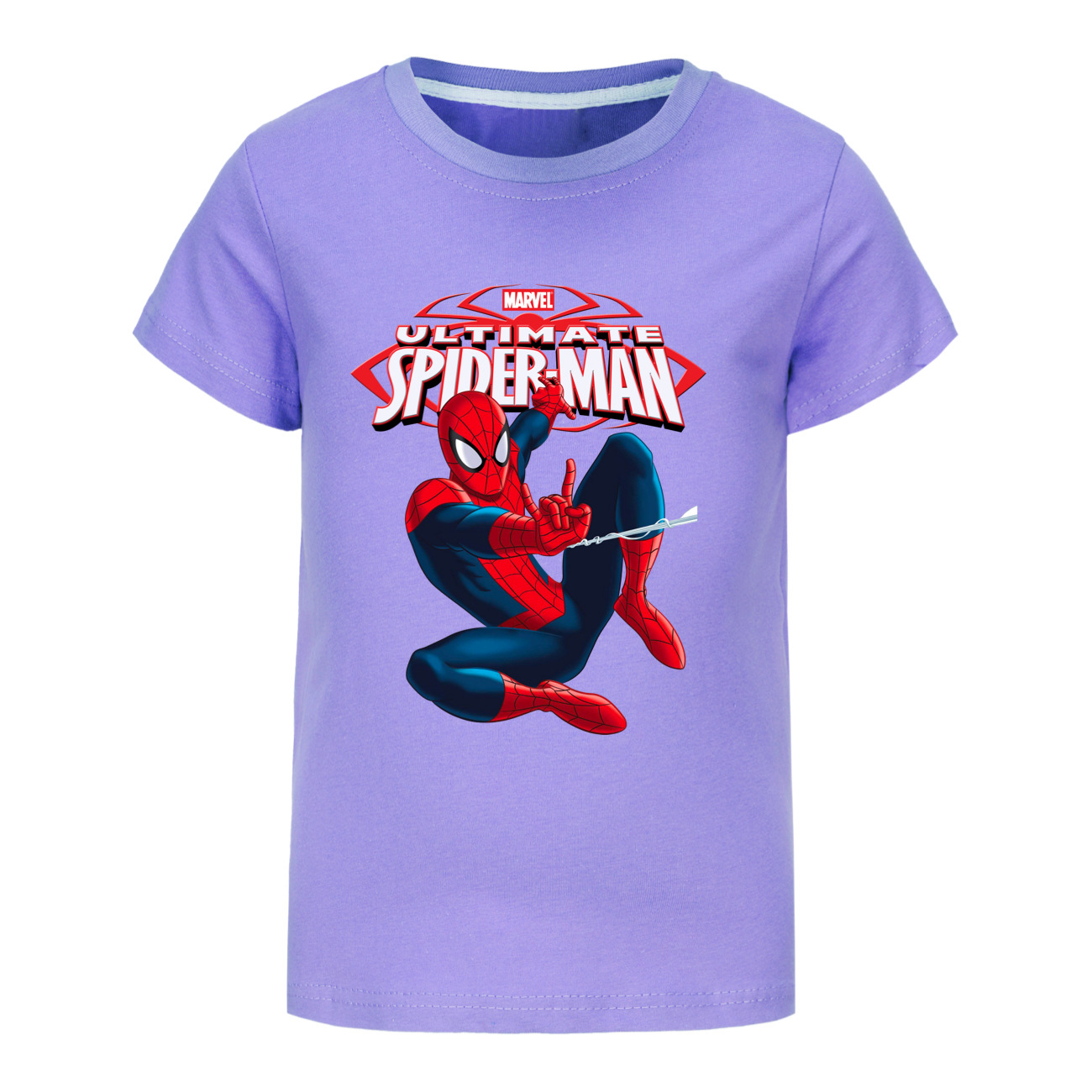New Kids Boys Spiderman Summer Short Sleeve T-shirt Casual Tops Tee 2-13 Year UK - Picture 48 of 57