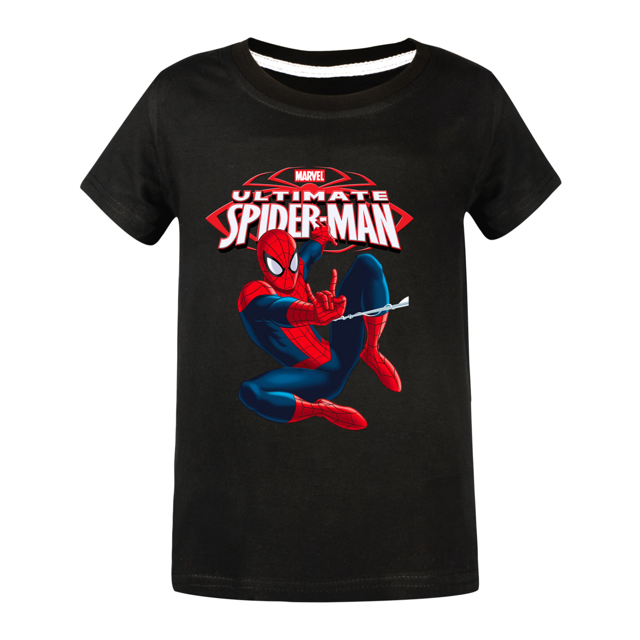 New Kids Boys Spiderman Summer Short Sleeve T-shirt Casual Tops Tee 2-13 Year UK - Picture 51 of 57