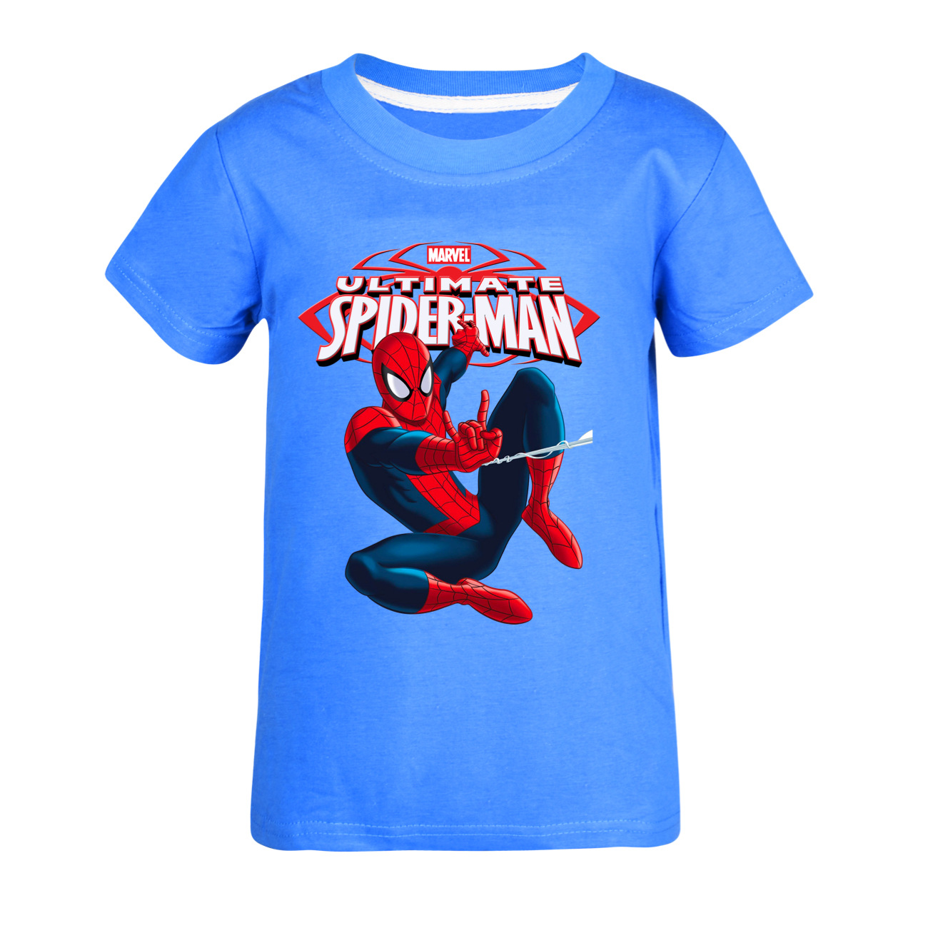 New Kids Boys Spiderman Summer Short Sleeve T-shirt Casual Tops Tee 2-13 Year UK - Picture 53 of 57