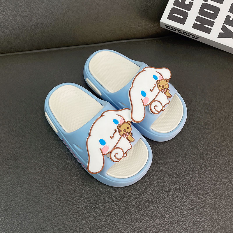 Cartoon Kuromi Kids Boys Girls Summer Slippers Beach Pool Sliders Shoes Sandal - Picture 19 of 19