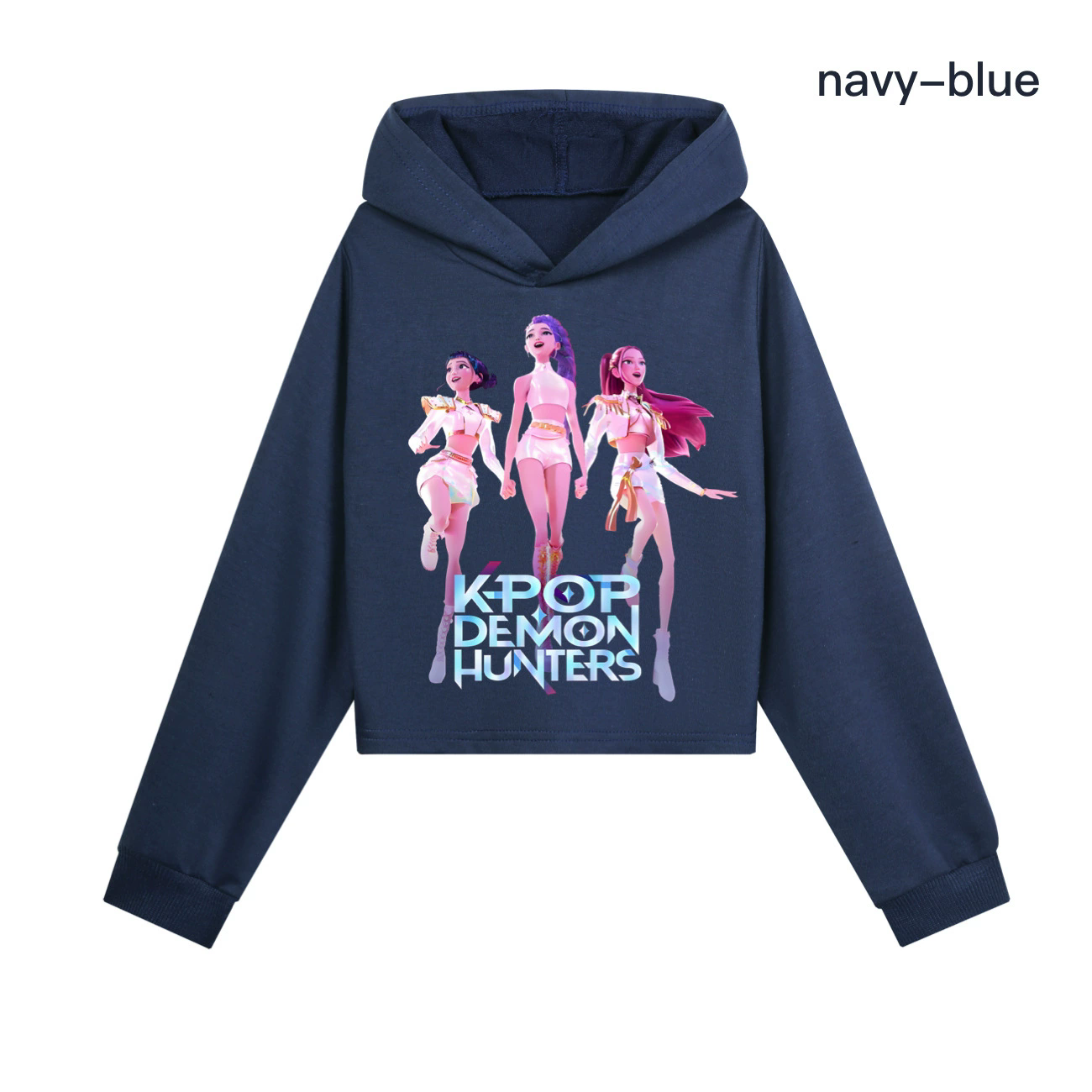 Kids Girls K-POP Demons Hunter Hoodies Long Sleeve Sweatshirt Jumper Pullover UK - Picture 43 of 46