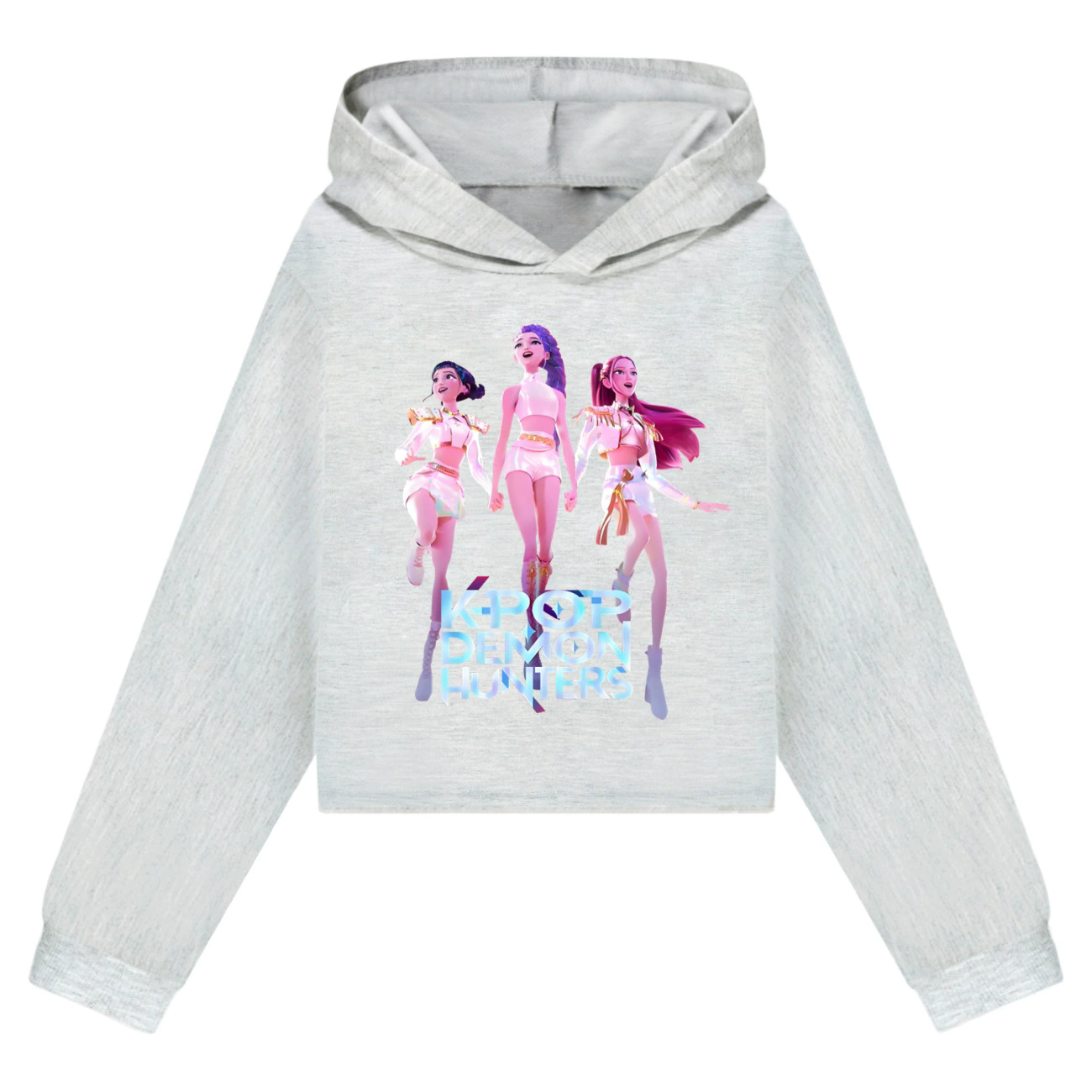 Kids Girls K-POP Demons Hunter Hoodies Long Sleeve Sweatshirt Jumper Pullover UK - Picture 40 of 46