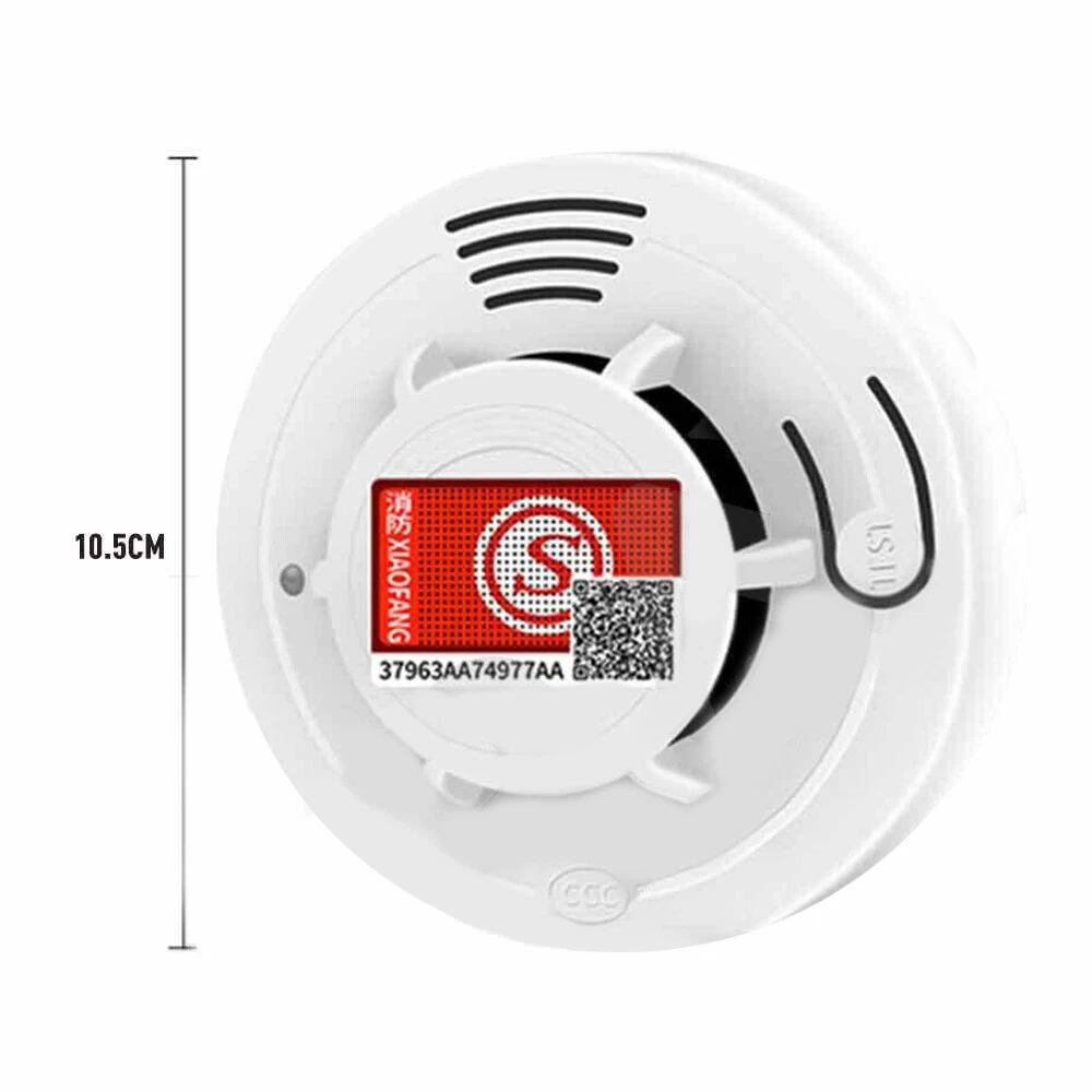 1/2 x Home Fire Alarm Smoke Detector Gas Sensor Fireangel Twin Pack with Battery