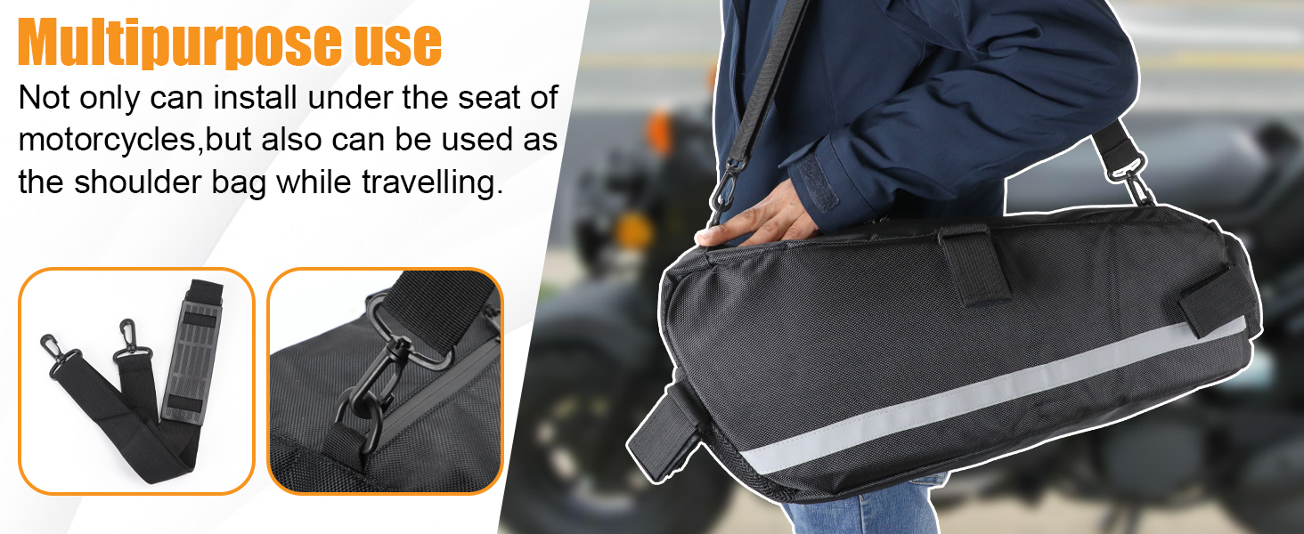 For Honda Ruckus (Zoomer) NPS50 2010-2025 Motorcycle Under Seat