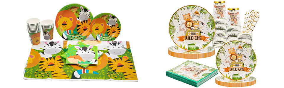 Ballon Animaux Jungle 8 Pièces Ballons Animaux De La Foret